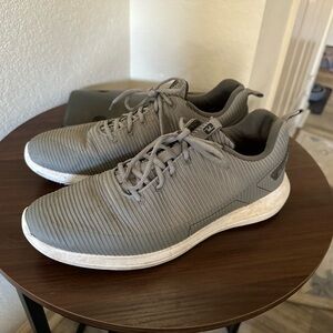FootJoy Gray Athletic Shoes with Breathable Mesh and Lightweight Design